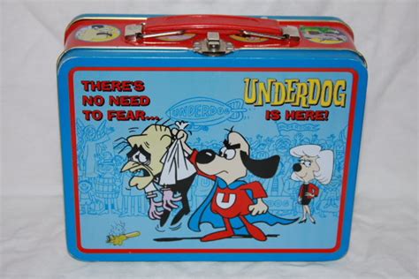 underdog metal lunch box|Underdog Lunch Box for sale .